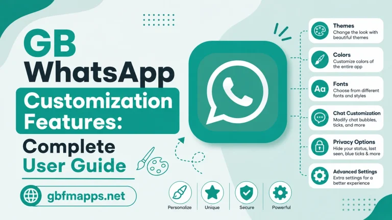 GB WhatsApp customization guide with features